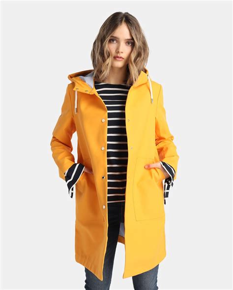 impermeable tommy hilfiger jaune